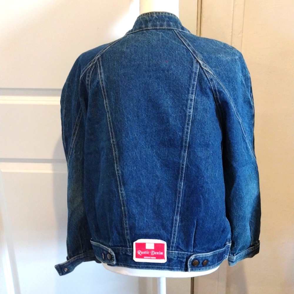 Authentic Rustic Denim Jacket - image 3